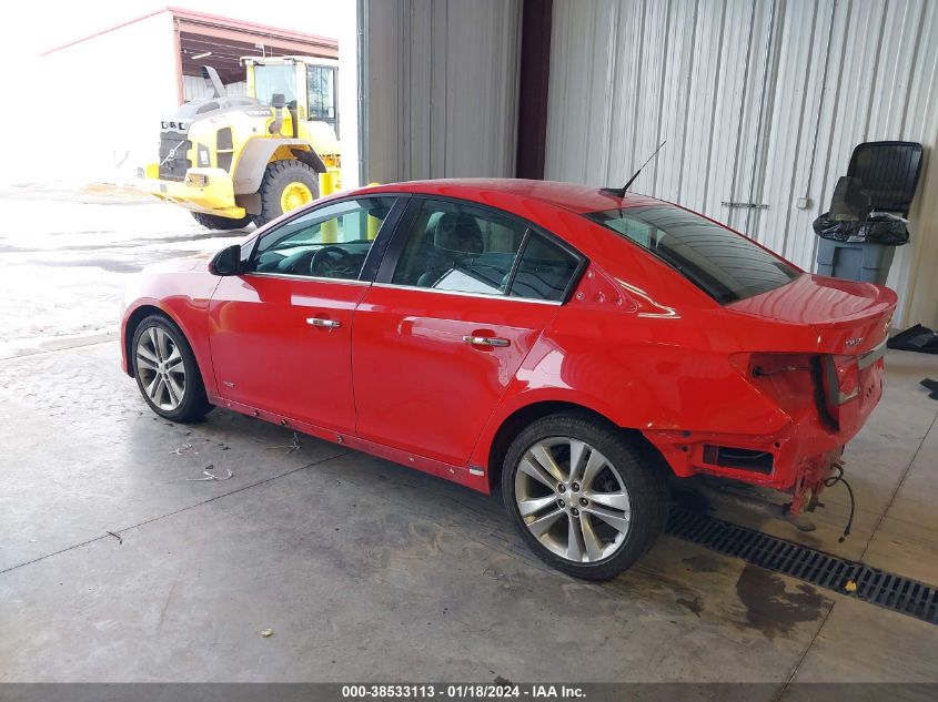 2014 CHEVROLET CRUZE LTZ - 1G1PG5SB1E7403983