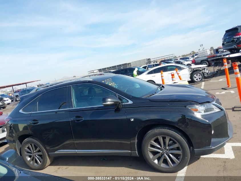 2013 LEXUS RX 350 F SPORT - 2T2BK1BA8DC187235