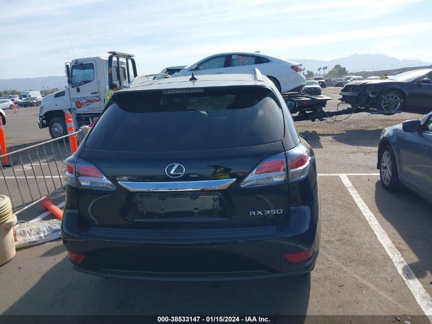 2013 LEXUS RX 350 F SPORT - 2T2BK1BA8DC187235