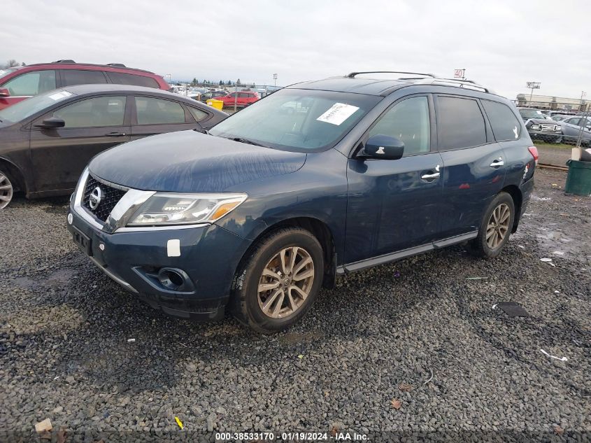 2015 NISSAN PATHFINDER S - 5N1AR2MM8FC683426
