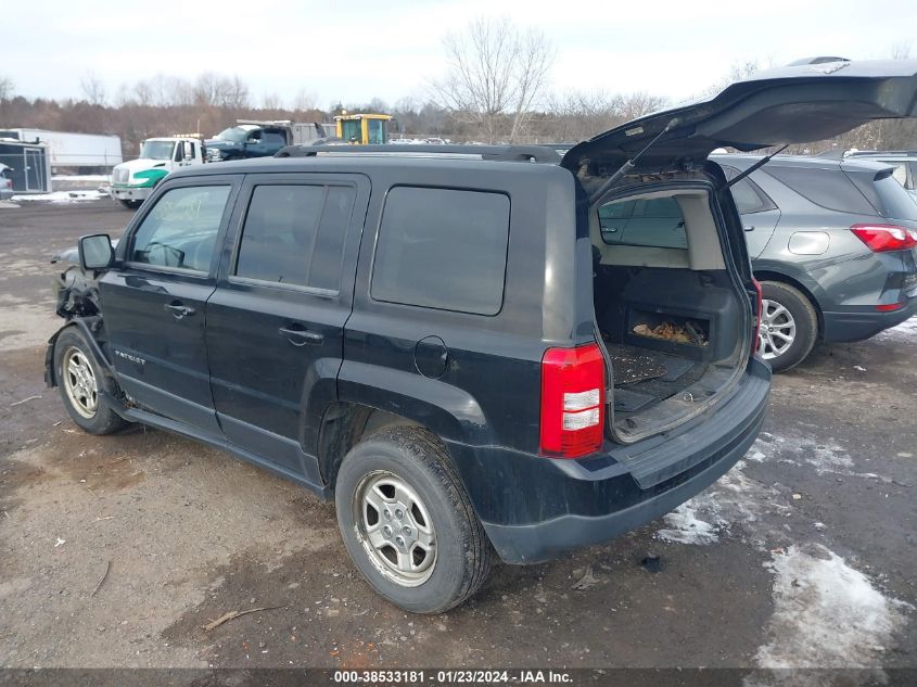 2014 JEEP PATRIOT SPORT - 1C4NJRBB3ED809370