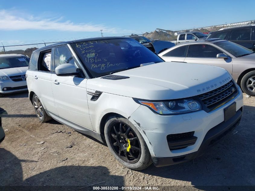 2016 LAND ROVER RANGE ROVER SPORT 3.0L V6 SUPERCHARGED SE - SALWG2VF4GA635265