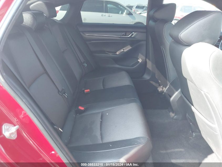 2019 HONDA ACCORD SPORT - 1HGCV1F39KA027217