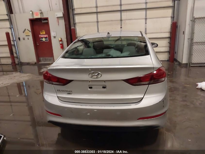 2017 HYUNDAI ELANTRA SE - KMHD74LF3HU429511