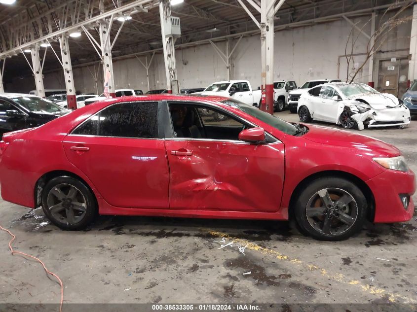 2013 TOYOTA CAMRY SE - 4T1BF1FK3DU719016