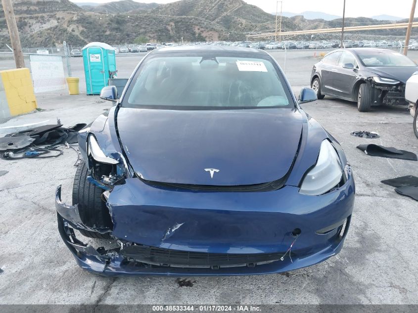 2023 TESLA MODEL 3 REAR-WHEEL DRIVE - 5YJ3E1EA7PF431484