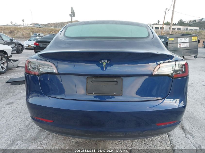 2023 TESLA MODEL 3 REAR-WHEEL DRIVE - 5YJ3E1EA7PF431484