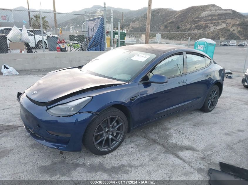 2023 TESLA MODEL 3 REAR-WHEEL DRIVE - 5YJ3E1EA7PF431484