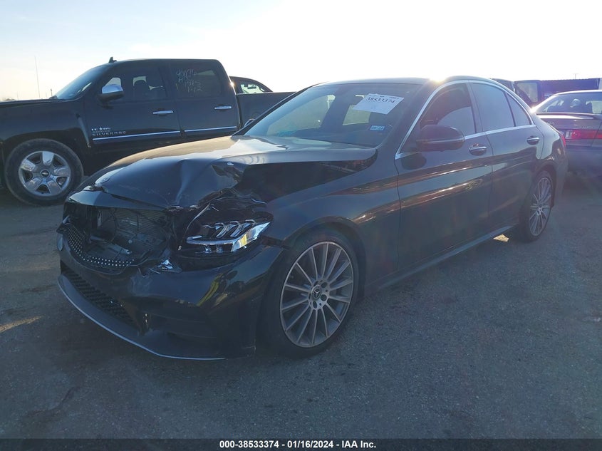VIN W1KWF8DB1LR570050 2020 MERCEDES-BENZ C 300