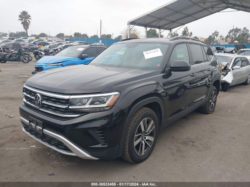 2021 VOLKSWAGEN ATLAS SE - 1V2LP2CA1MC586428