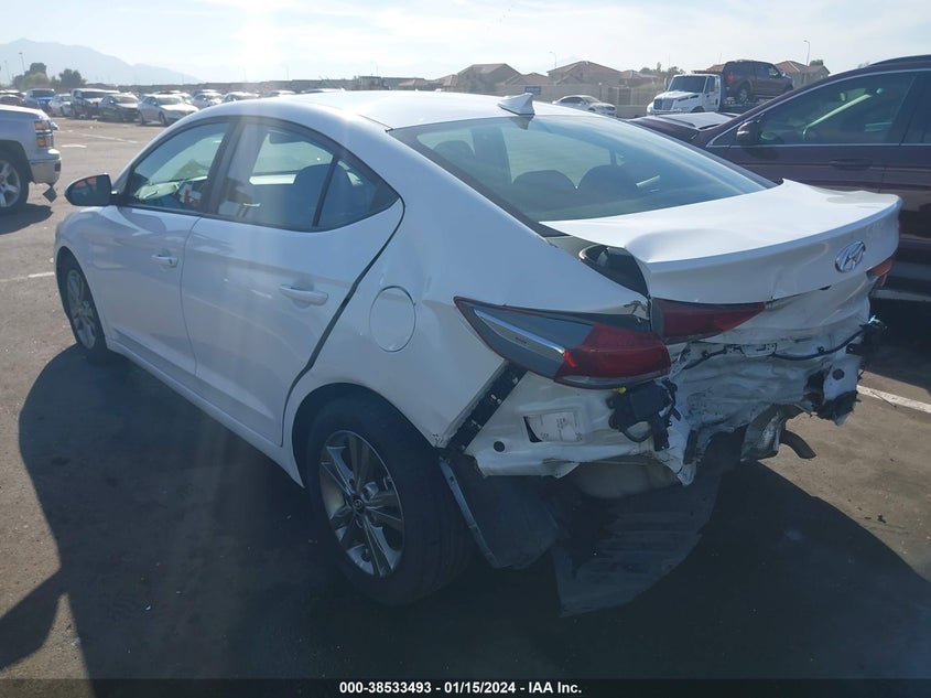 VIN 5NPD84LF3JH328485 2018 HYUNDAI ELANTRA SEL