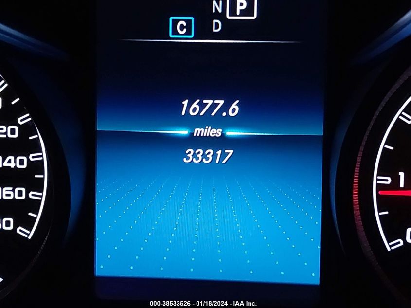 2020 MERCEDES-BENZ AMG GLC 43 4MATIC W1N0G6EB0LF790564