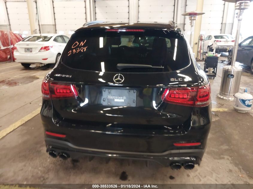 2020 MERCEDES-BENZ AMG GLC 43 4MATIC W1N0G6EB0LF790564