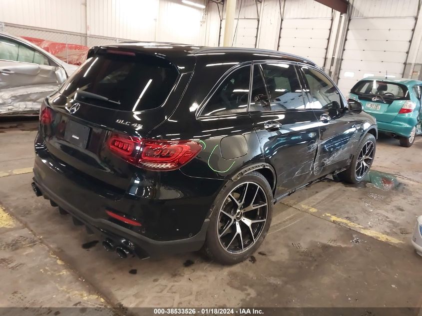 2020 MERCEDES-BENZ AMG GLC 43 4MATIC W1N0G6EB0LF790564