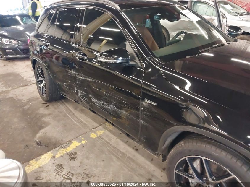 2020 MERCEDES-BENZ AMG GLC 43 4MATIC W1N0G6EB0LF790564