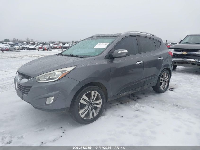 2014 HYUNDAI TUCSON LIMITED - KM8JUCAG7EU826622