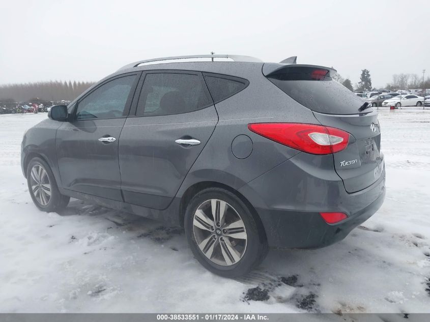 2014 HYUNDAI TUCSON LIMITED - KM8JUCAG7EU826622