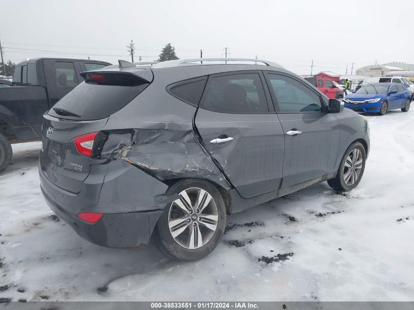 2014 HYUNDAI TUCSON LIMITED - KM8JUCAG7EU826622
