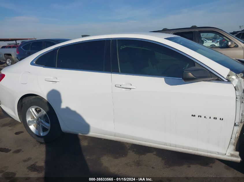2020 CHEVROLET MALIBU FWD LS - 1G1ZB5STXLF011507