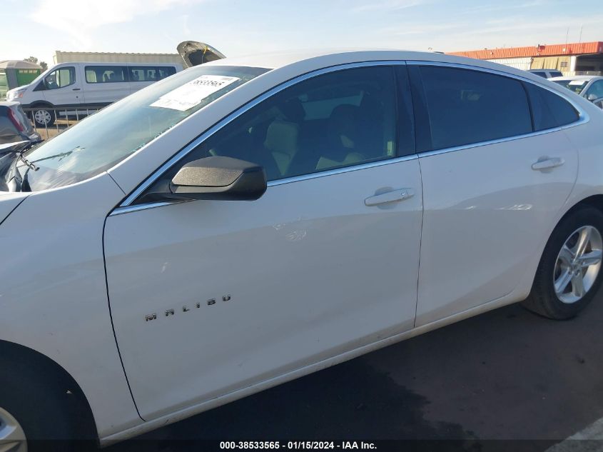 2020 CHEVROLET MALIBU FWD LS - 1G1ZB5STXLF011507