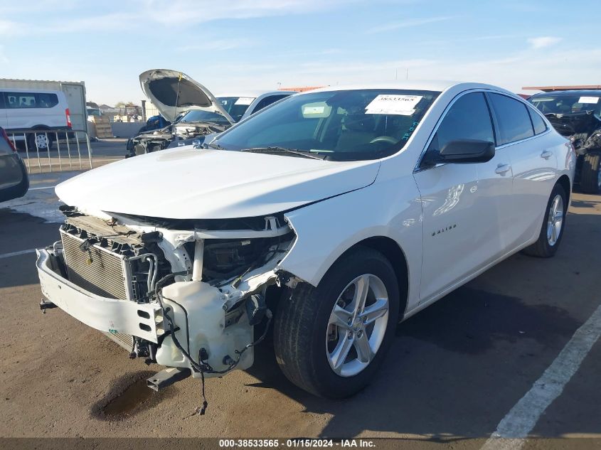 2020 CHEVROLET MALIBU FWD LS - 1G1ZB5STXLF011507