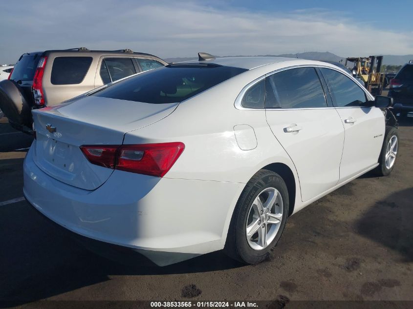 2020 CHEVROLET MALIBU FWD LS - 1G1ZB5STXLF011507