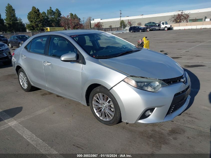 2015 TOYOTA COROLLA LE PLUS - 5YFBURHE1FP273027