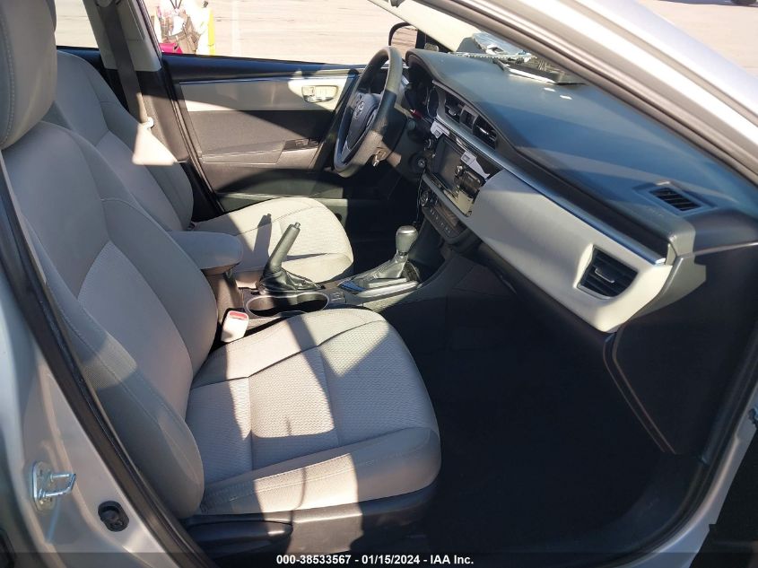 2015 TOYOTA COROLLA LE PLUS - 5YFBURHE1FP273027