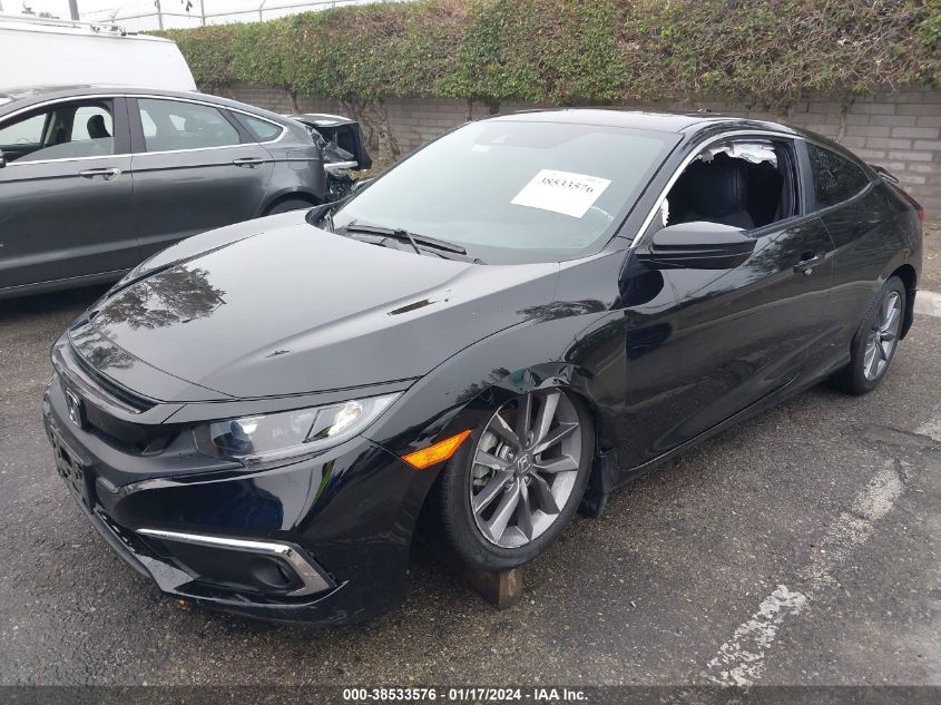 2019 HONDA CIVIC EX - 2HGFC3B38KH355508