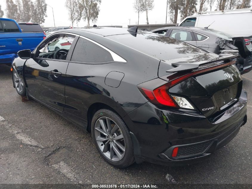 2019 HONDA CIVIC EX - 2HGFC3B38KH355508