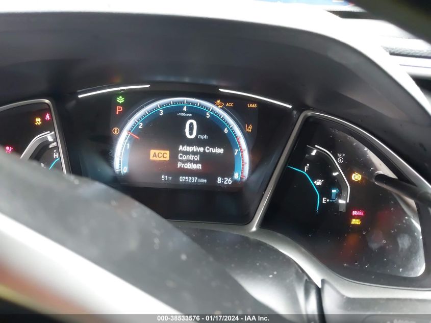2019 HONDA CIVIC EX - 2HGFC3B38KH355508