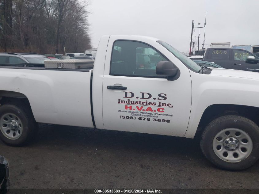 2013 CHEVROLET SILVERADO 1500 WORK TRUCK - 1GCNCPEXXDZ405957