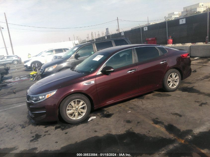 2018 KIA OPTIMA LX - 5XXGT4L3XJG219325