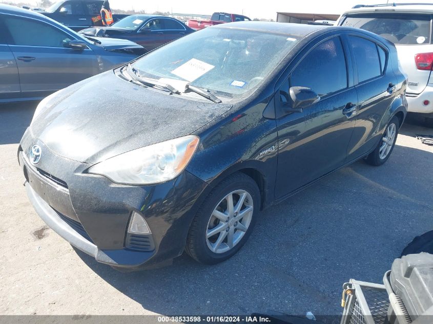 2013 TOYOTA PRIUS C - JTDKDTB38D1544400