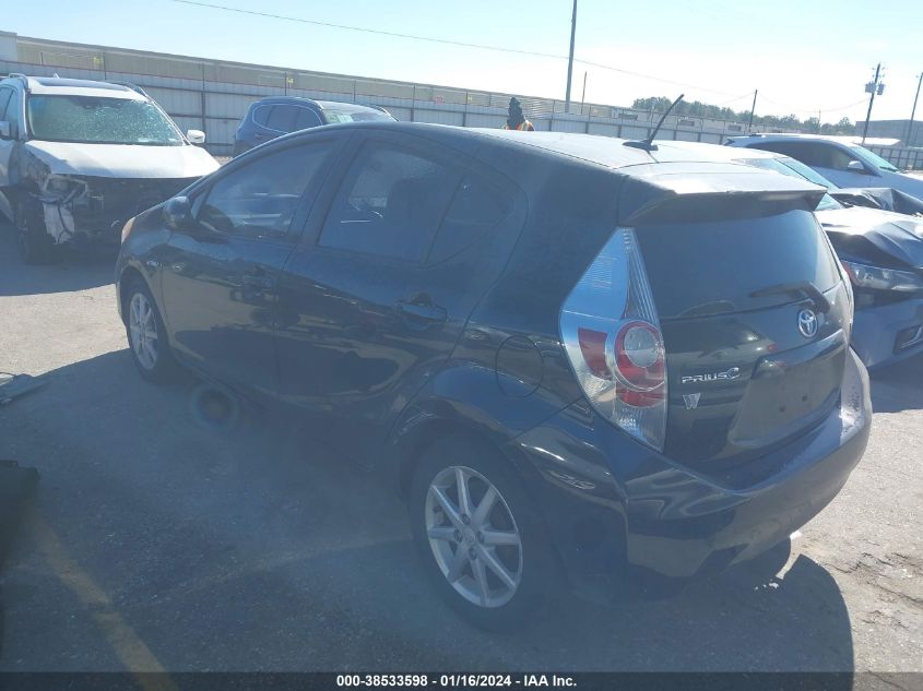 2013 TOYOTA PRIUS C - JTDKDTB38D1544400