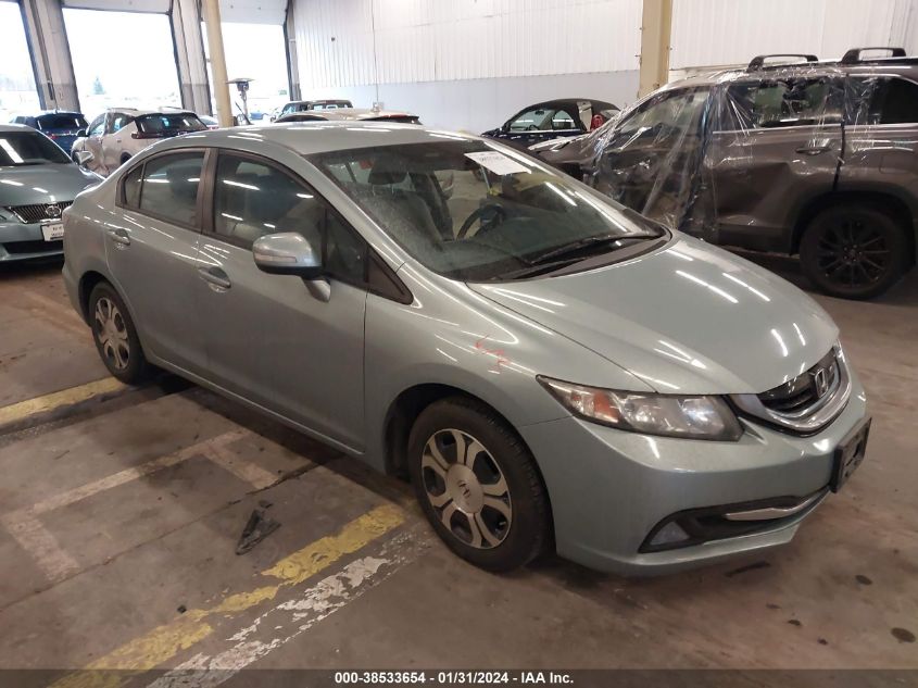 2013 HONDA CIVIC HYBRID HYBRID - 19XFB4F21DE201715