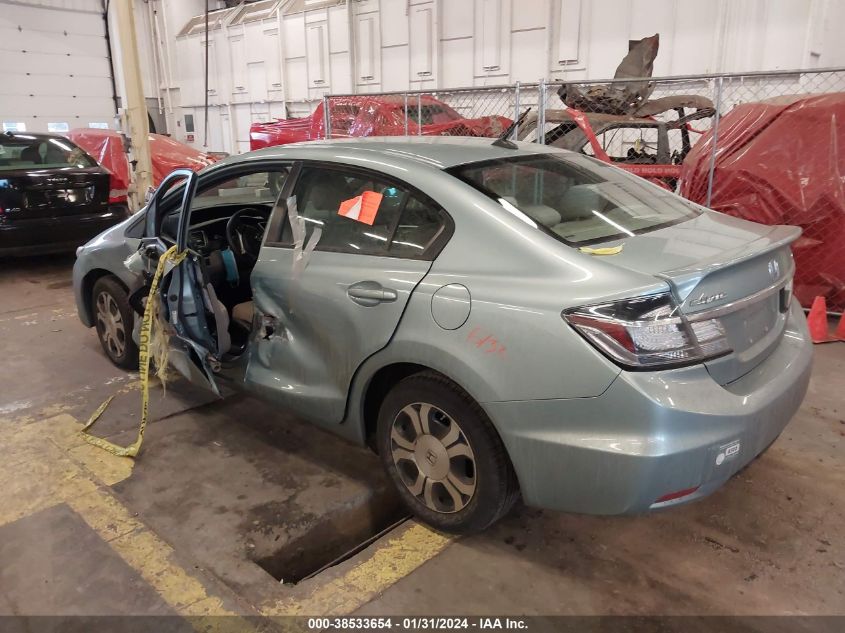 2013 HONDA CIVIC HYBRID HYBRID - 19XFB4F21DE201715