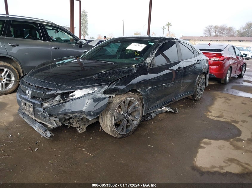 VIN 2HGFC2F89LH587309 2020 HONDA CIVIC SPORT