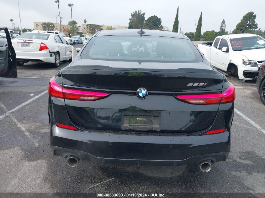 2021 BMW 228I GRAN COUPE SDRIVE - WBA53AK00M7J45162