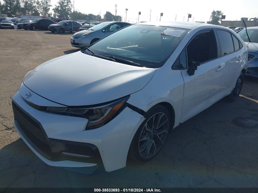 2021 TOYOTA COROLLA SE - 5YFP4MCE0MP059885