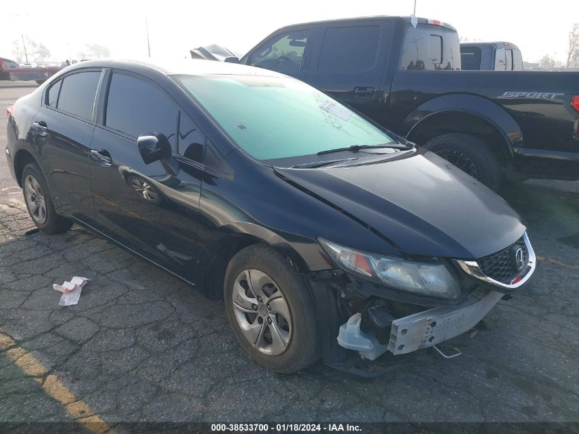 2015 HONDA CIVIC LX - 19XFB2F57FE707664