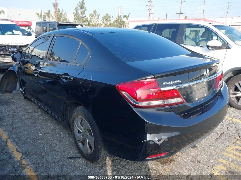 2015 HONDA CIVIC LX - 19XFB2F57FE707664