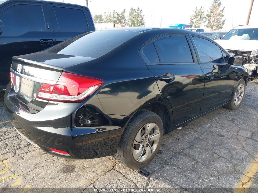 2015 HONDA CIVIC LX - 19XFB2F57FE707664