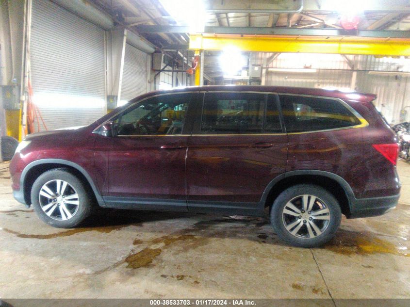 2016 HONDA PILOT EXL - 5FNYF5H58GB028297