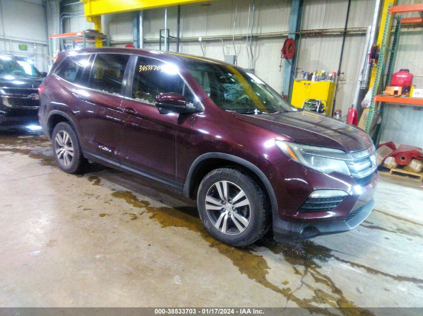 2016 HONDA PILOT EXL - 5FNYF5H58GB028297