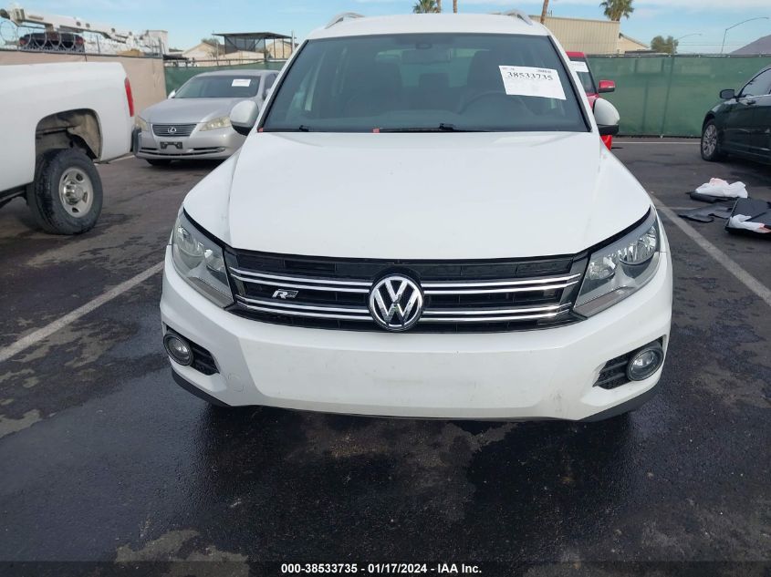 2016 VOLKSWAGEN TIGUAN R-LINE - WVGAV7AX3GW605157