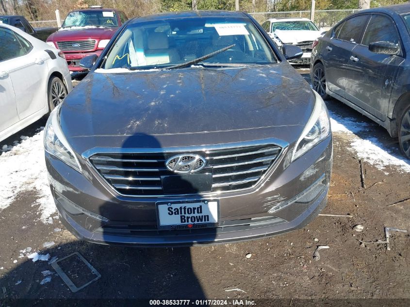 2015 HYUNDAI SONATA LIMITED - 5NPE34AFXFH100383