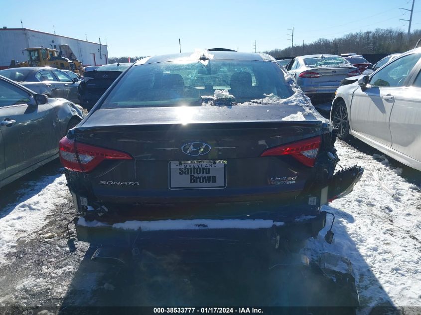 2015 HYUNDAI SONATA LIMITED - 5NPE34AFXFH100383