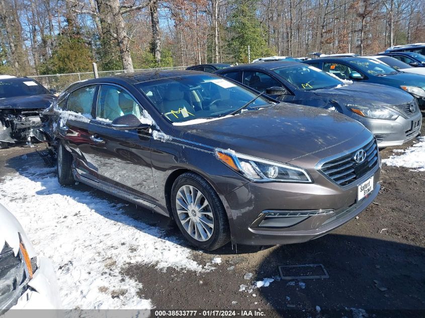 2015 HYUNDAI SONATA LIMITED - 5NPE34AFXFH100383