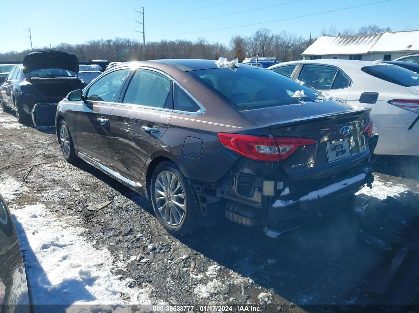 2015 HYUNDAI SONATA LIMITED - 5NPE34AFXFH100383